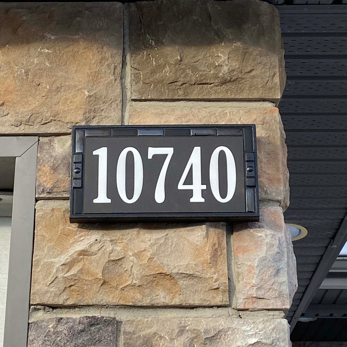 7&quot; X 14&quot; BLACK CRISTALLO GLASS