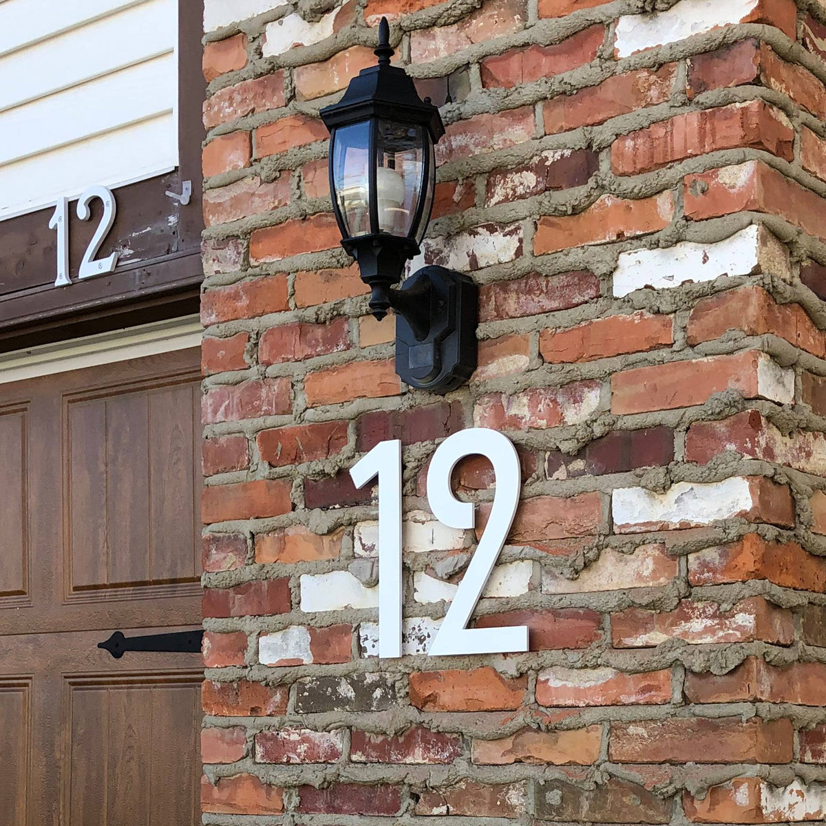 Aluminum Floating House Numbers