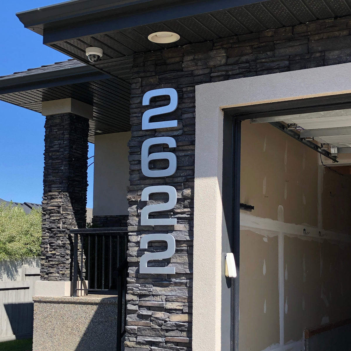 Aluminum Floating House Numbers