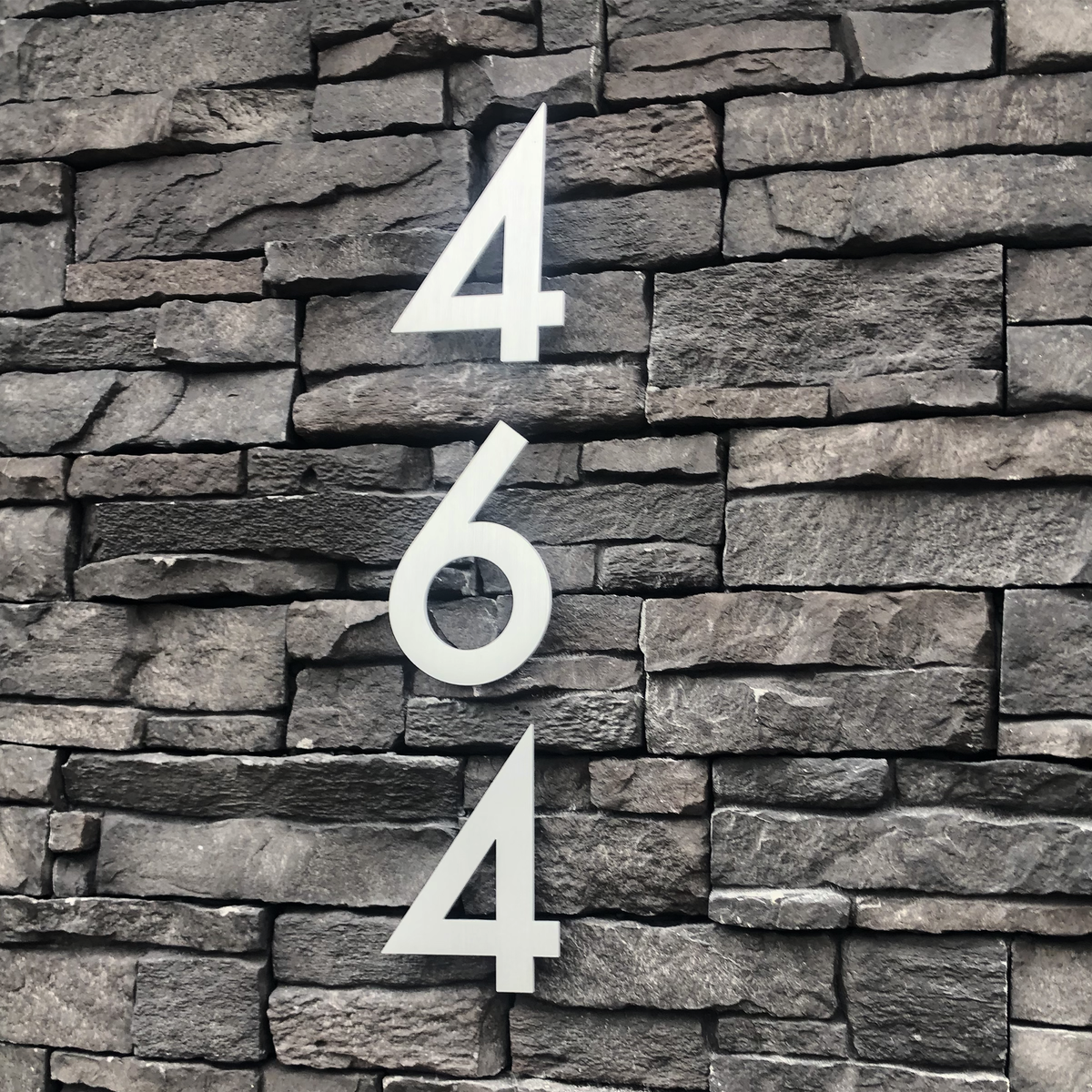 Aluminum Floating House Numbers