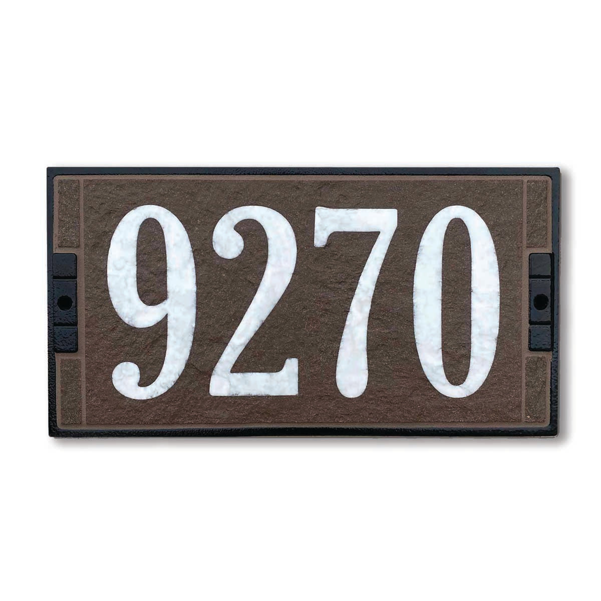 7&quot; X 14&quot; CHOCOLATE ADDRESS PLAQUE