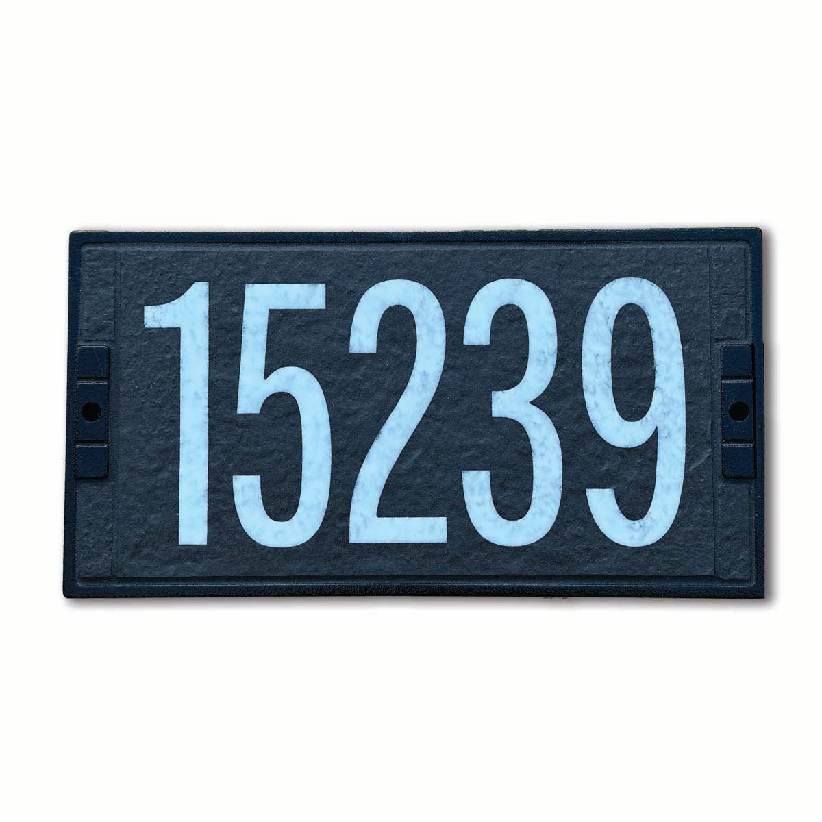 7&quot; X 14&quot; EBONY ADDRESS PLAQUE