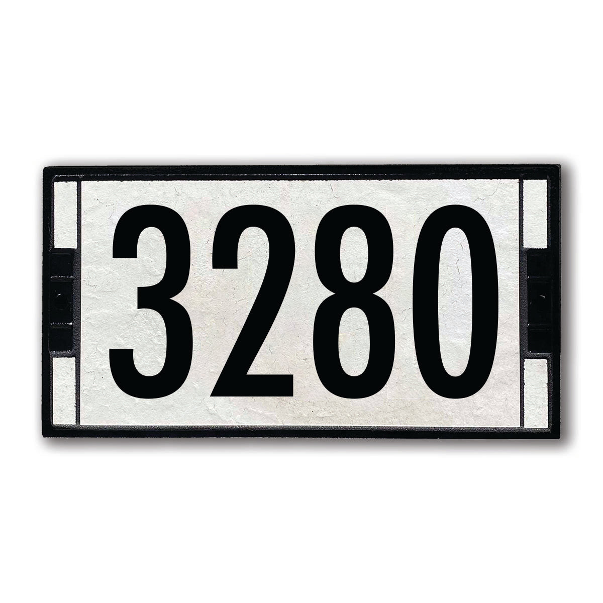 7&quot; x 14&quot; Ivory Address Plaque