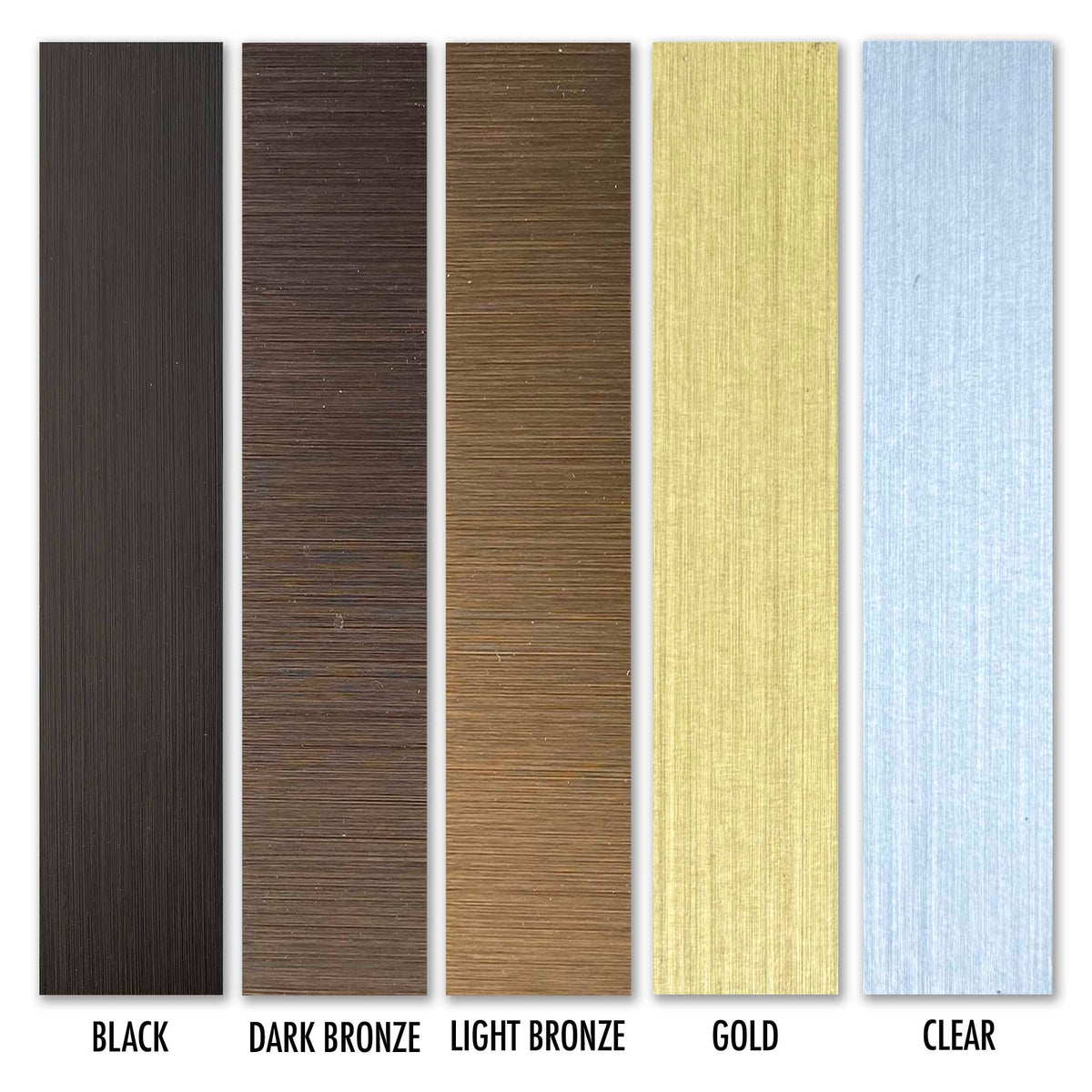 ANODIZED ALUMINUM HOUSE NUMBERS