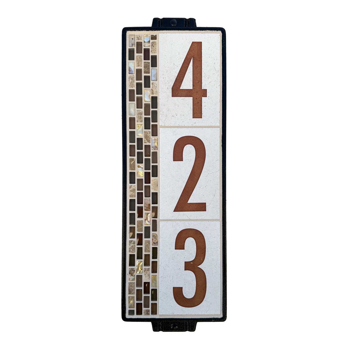 Vertical Athens Address Plaque