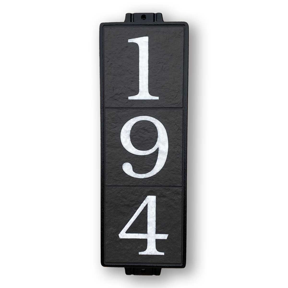 EBONY ADDRESS PLAQUE