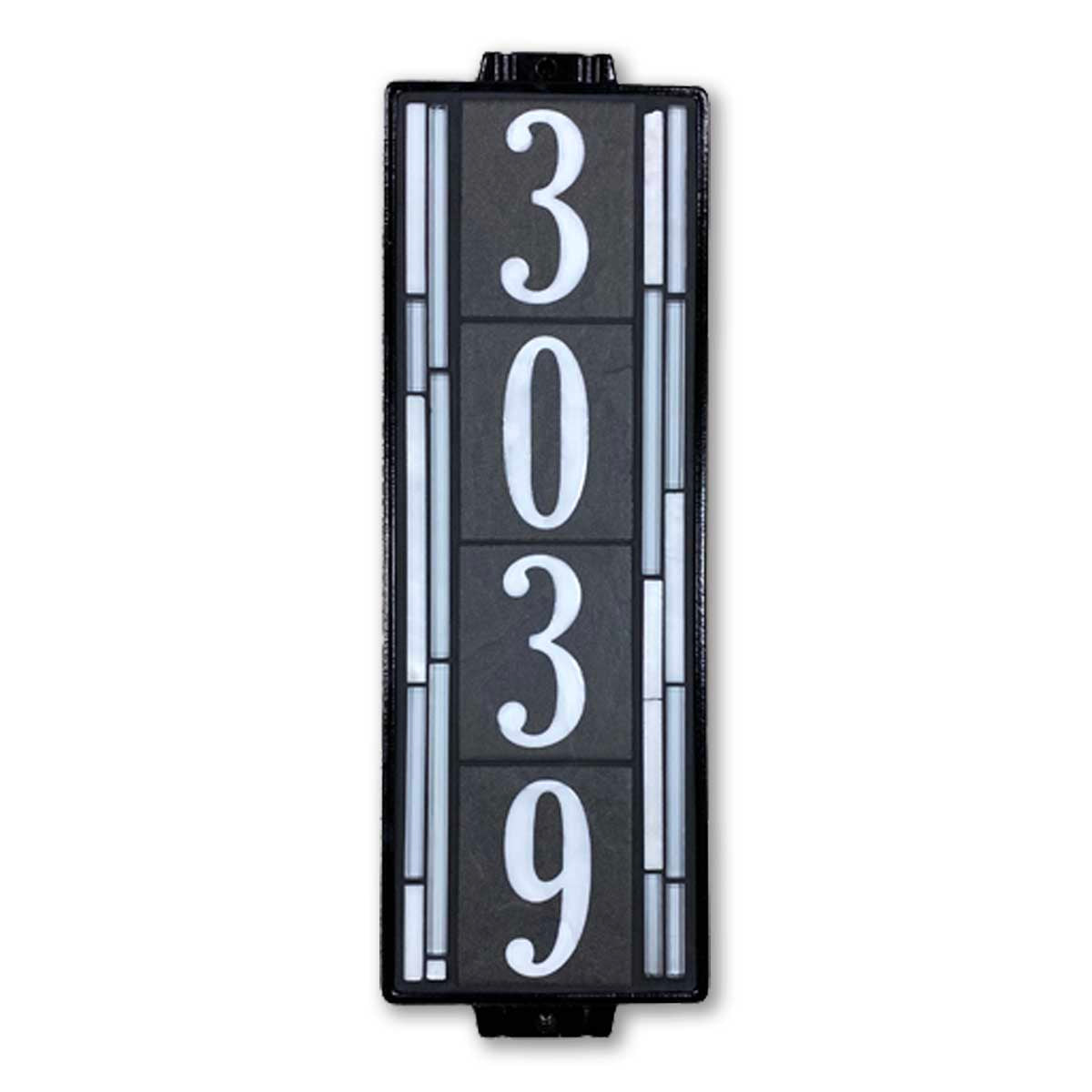 SAXONY ADDRESS PLAQUE